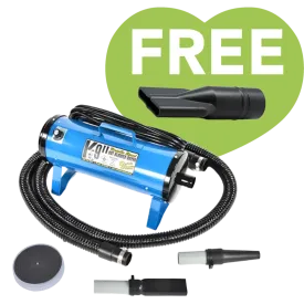 K-9 II Blow Dryer Variable Speed with Free Water Peeler Attachment by Electric Cleaner