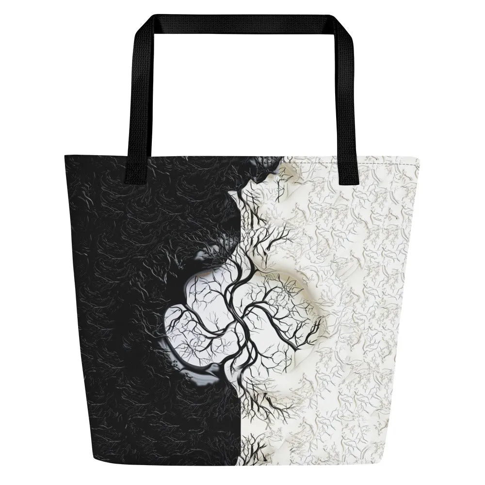 Large Tote Bag Neuronal Contradiction