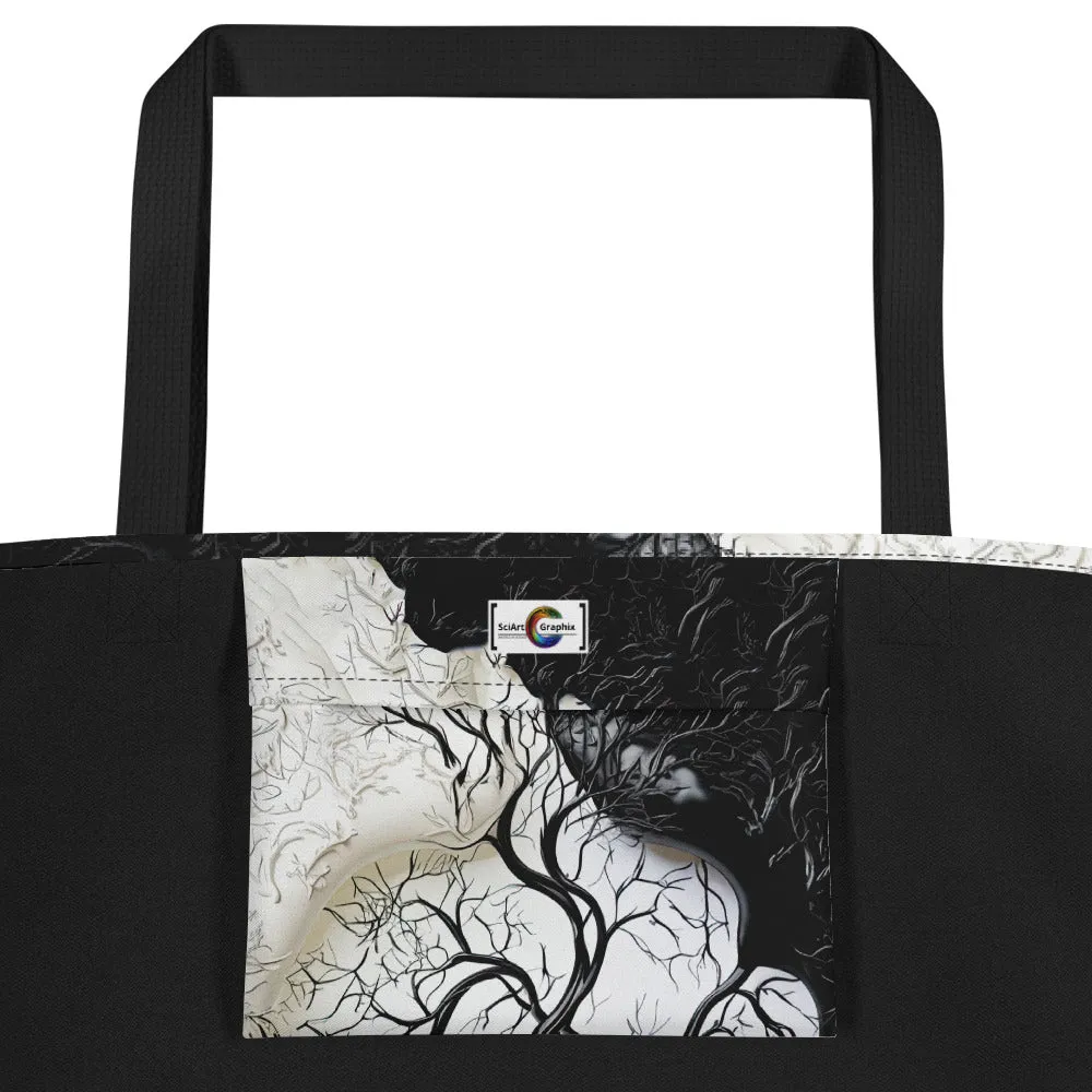 Large Tote Bag Neuronal Contradiction