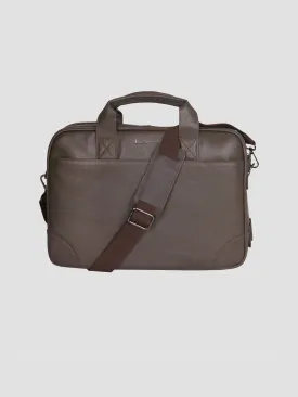 Leather Laptop Briefcase