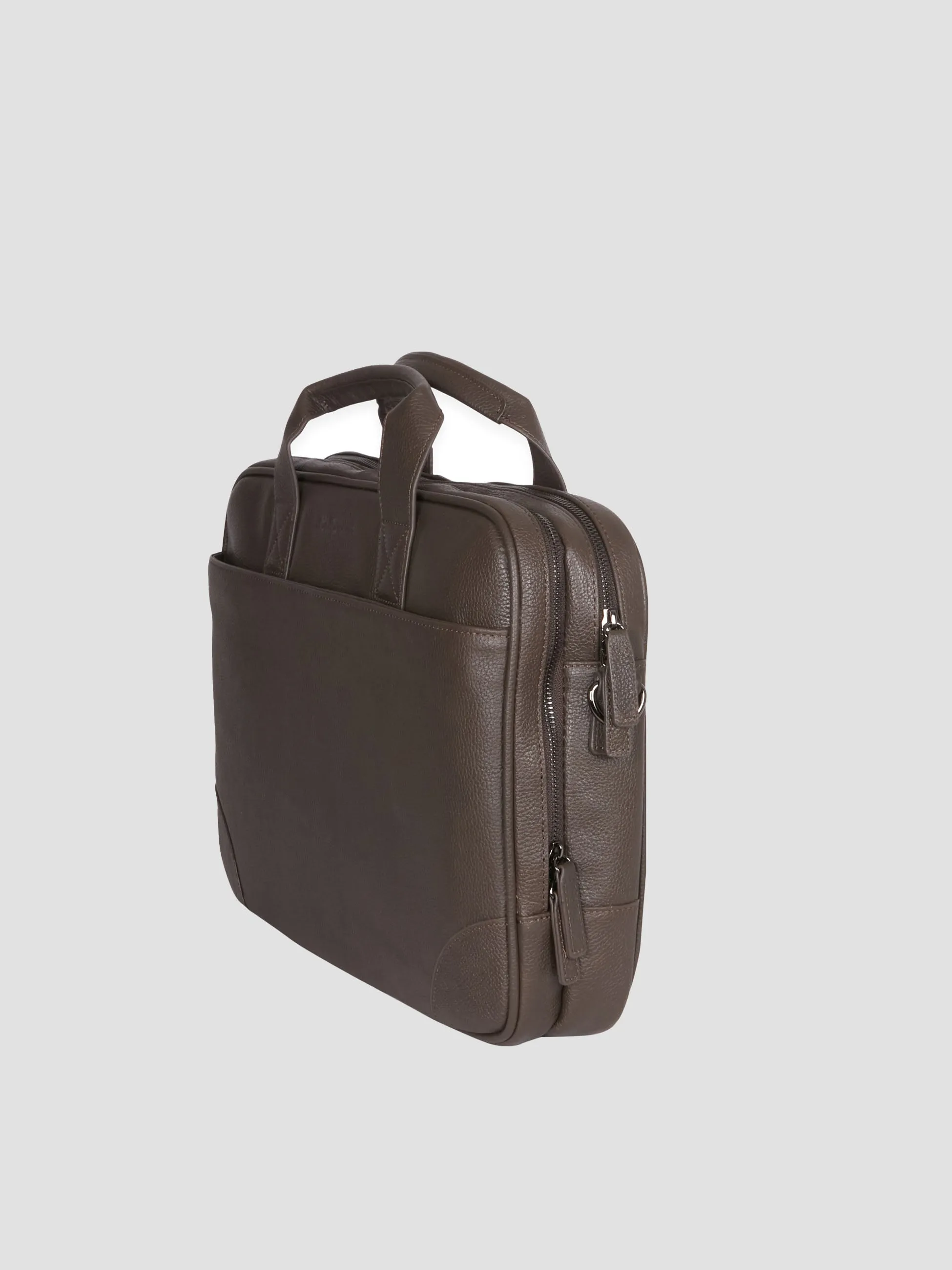 Leather Laptop Briefcase