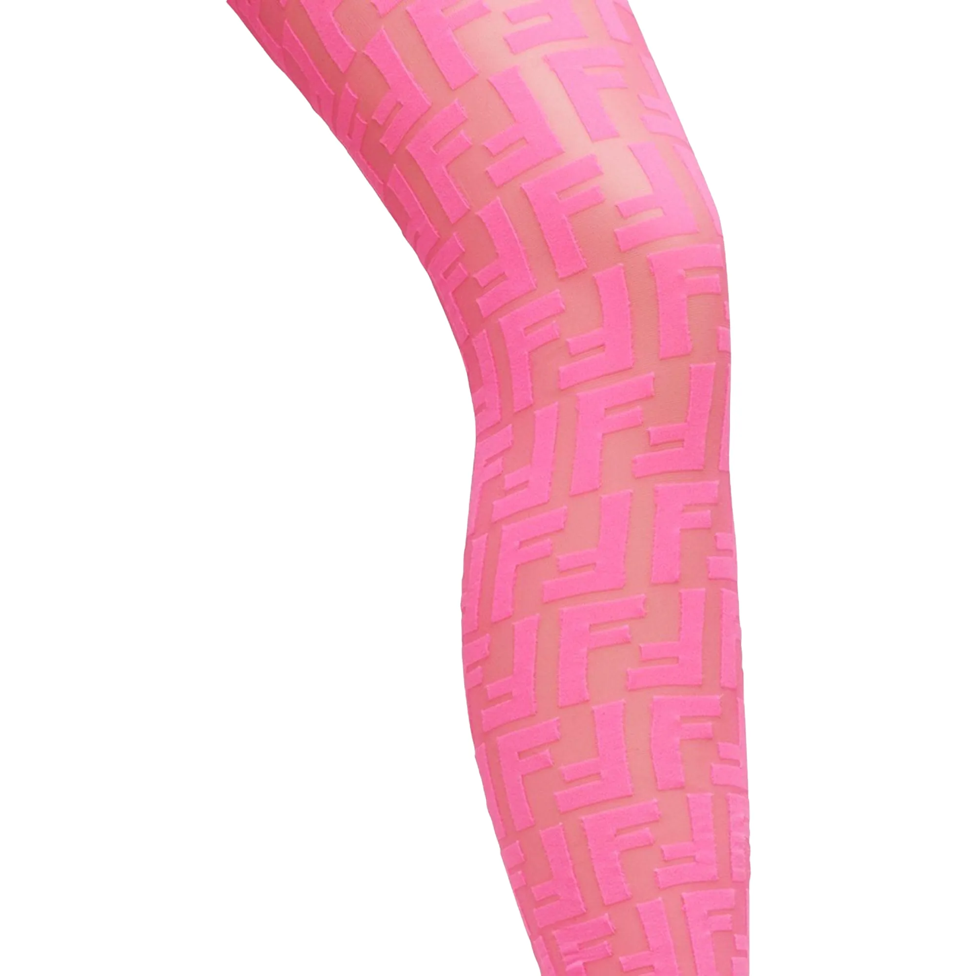 Letter F Inspired Stockings - Pink