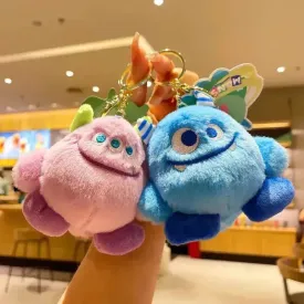 Little Monsters Plush Keychain