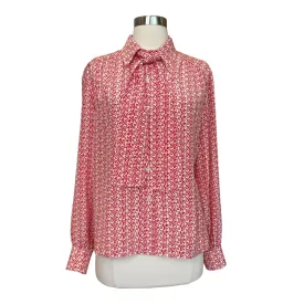 Logo Silk Shirt - M