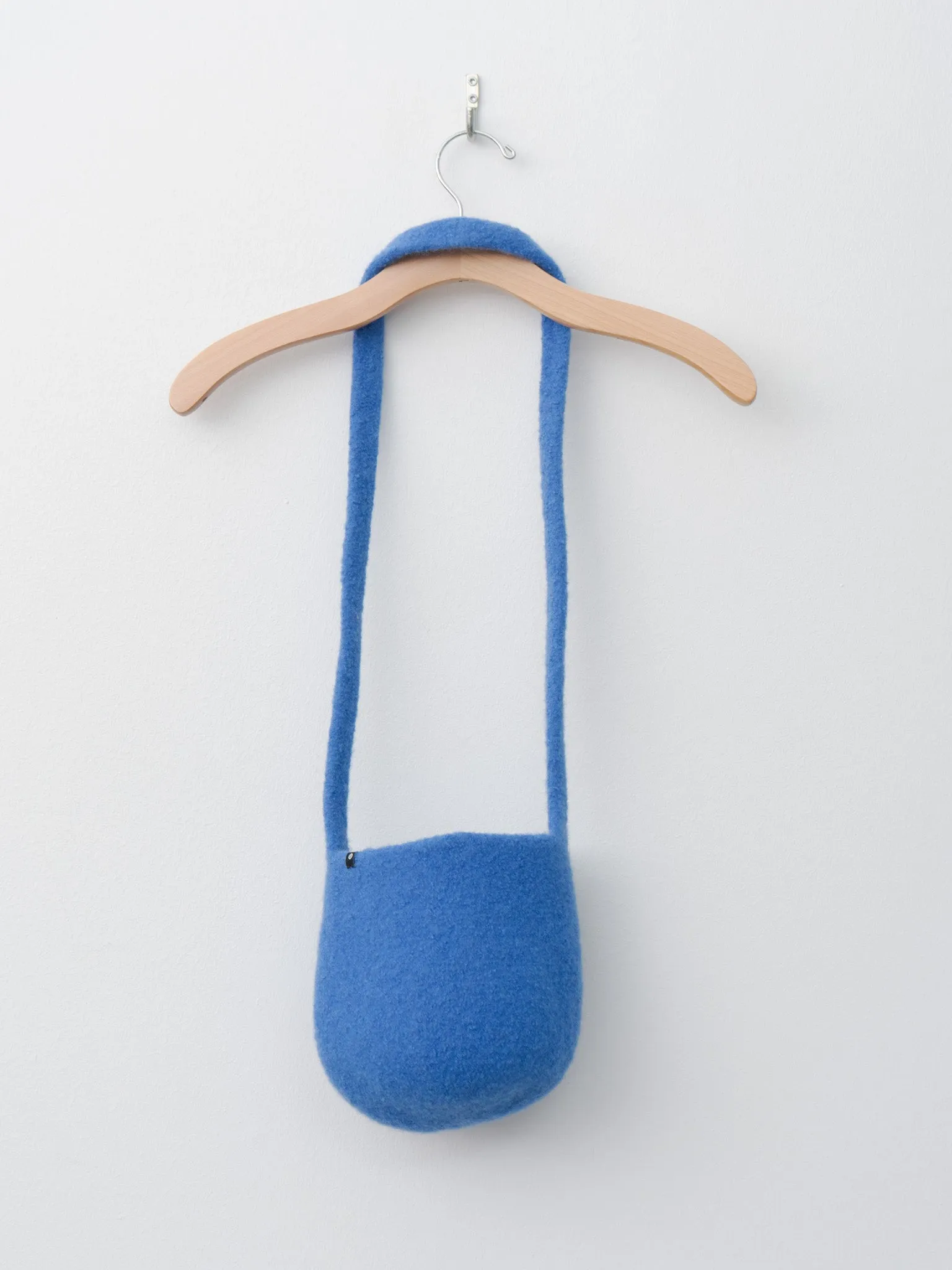 Long Strap Smallest Bucket Bag - Bluebell