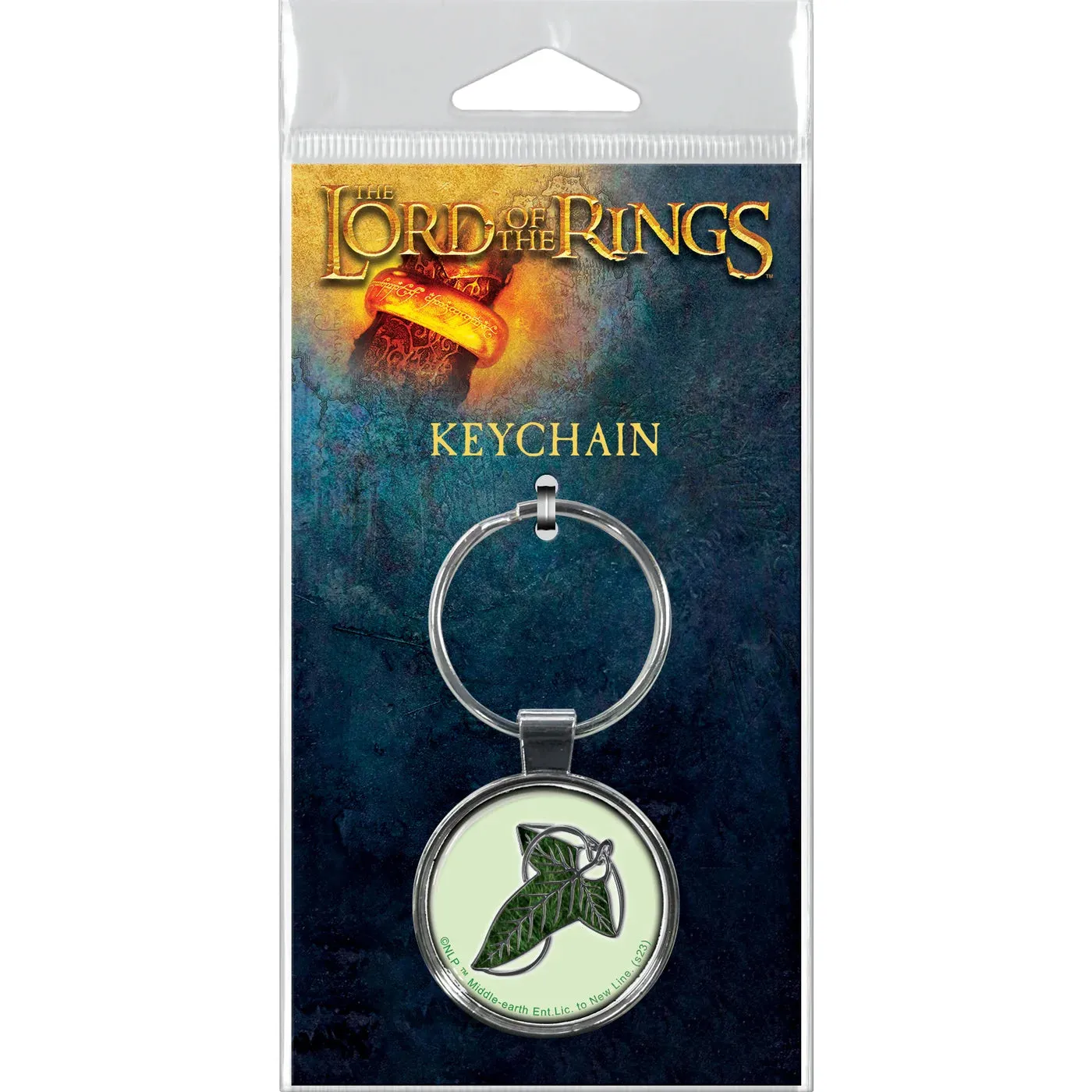 Lord of the Rings Leaf of Lorien Key Chain