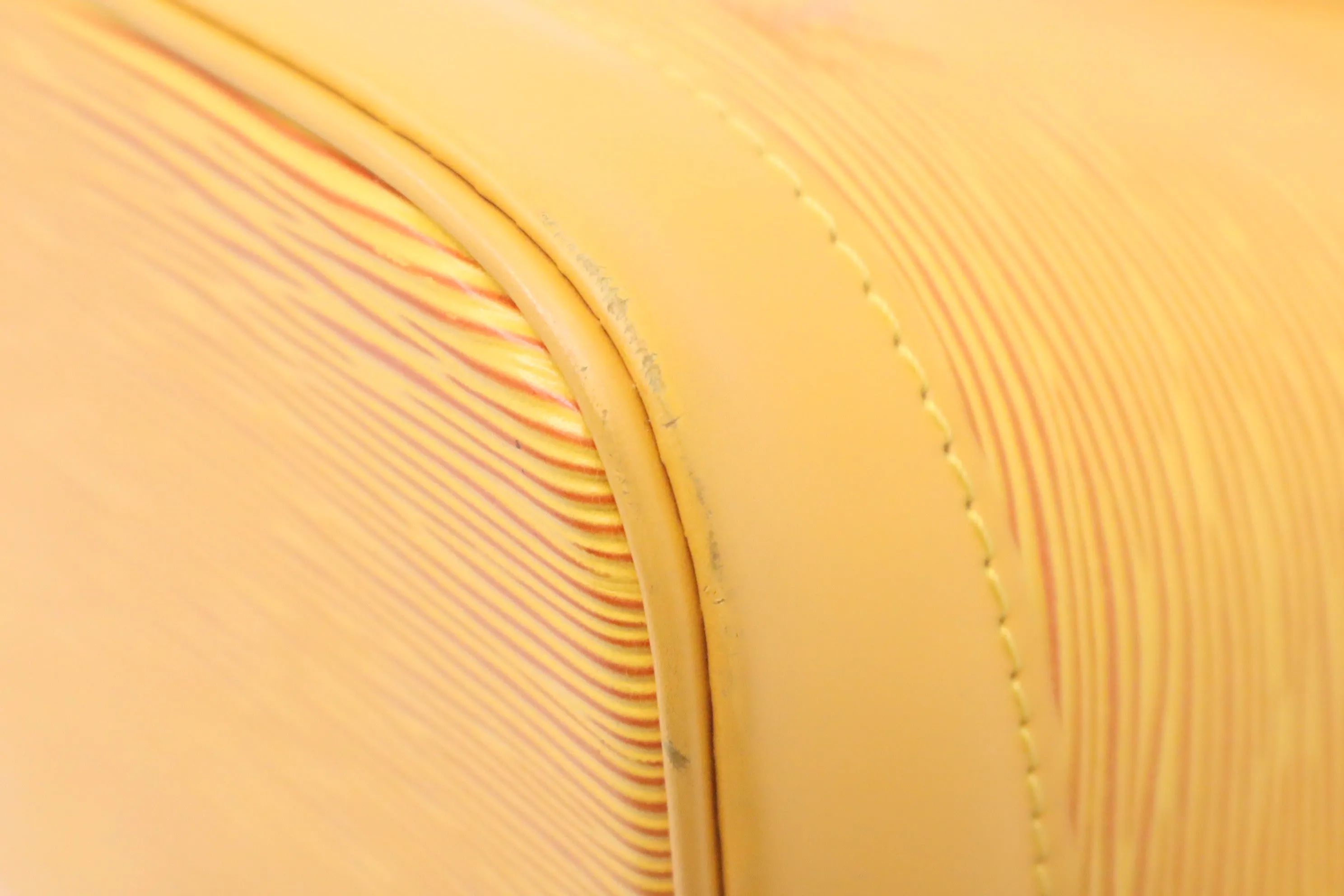 Louis Vuitton Alma in Yellow Epi Leather