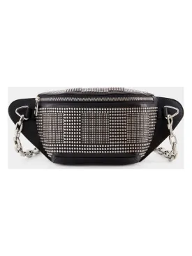 Men's Biker Bumbag Belt Bag in Black | 7353171AAQ21000