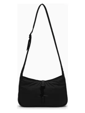 Men's Le 5 A 7 Shoulder Bag in Black | 733294FABI1