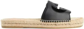 Men's Make A Statement With These IconicInterlocking G Slides in Black | Size 10 | 725260US000