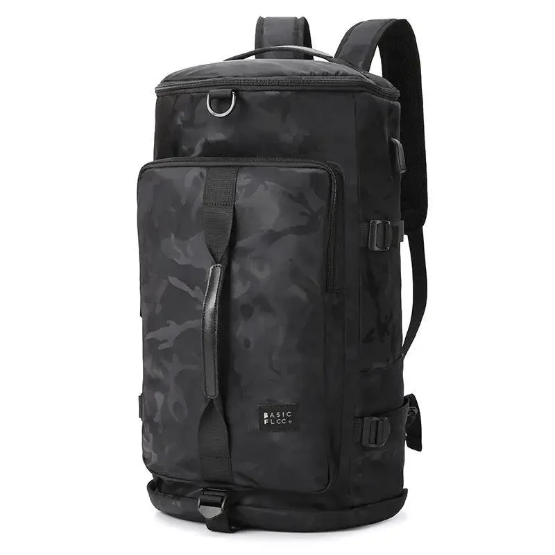 New backpack men's fashion brand basketball sports oversized capacity travel backpack fashion multi-functional cross-body single shoulder bag
