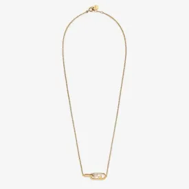 O'LOCK GOLD DIAMOND NECKLACE