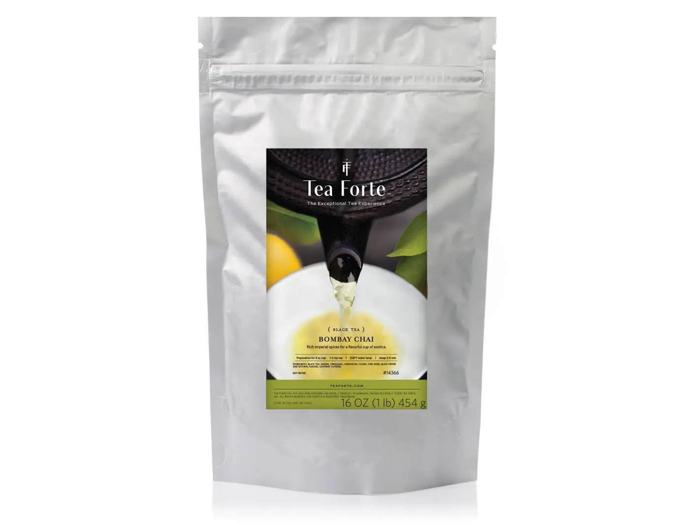 One Pound Loose Tea Pouch Bombay Chai Tea