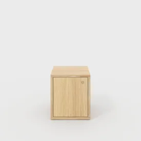 Plywood Storage with Doors - Plywood Oak - 400(w) x 400(d) x 450(h)
