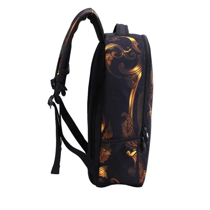 Printed Skull Backpack