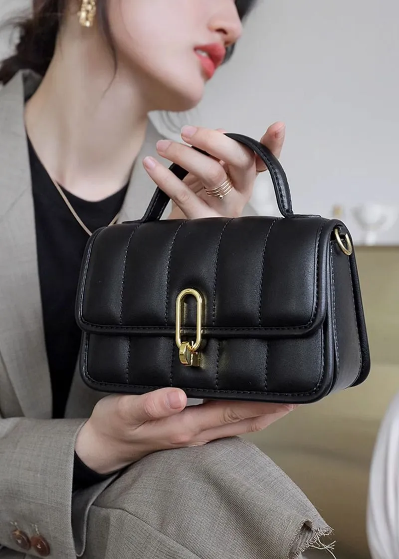 PU Leather Flap Shoulder & Crossbody Bag