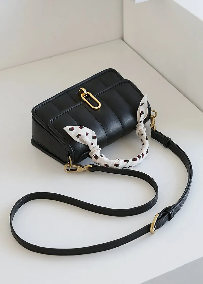 PU Leather Flap Shoulder & Crossbody Bag