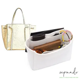 Purse Organizer Insert for Celine Cabas Phantom, Classic Model Bag Organizer with Ipad Pocket