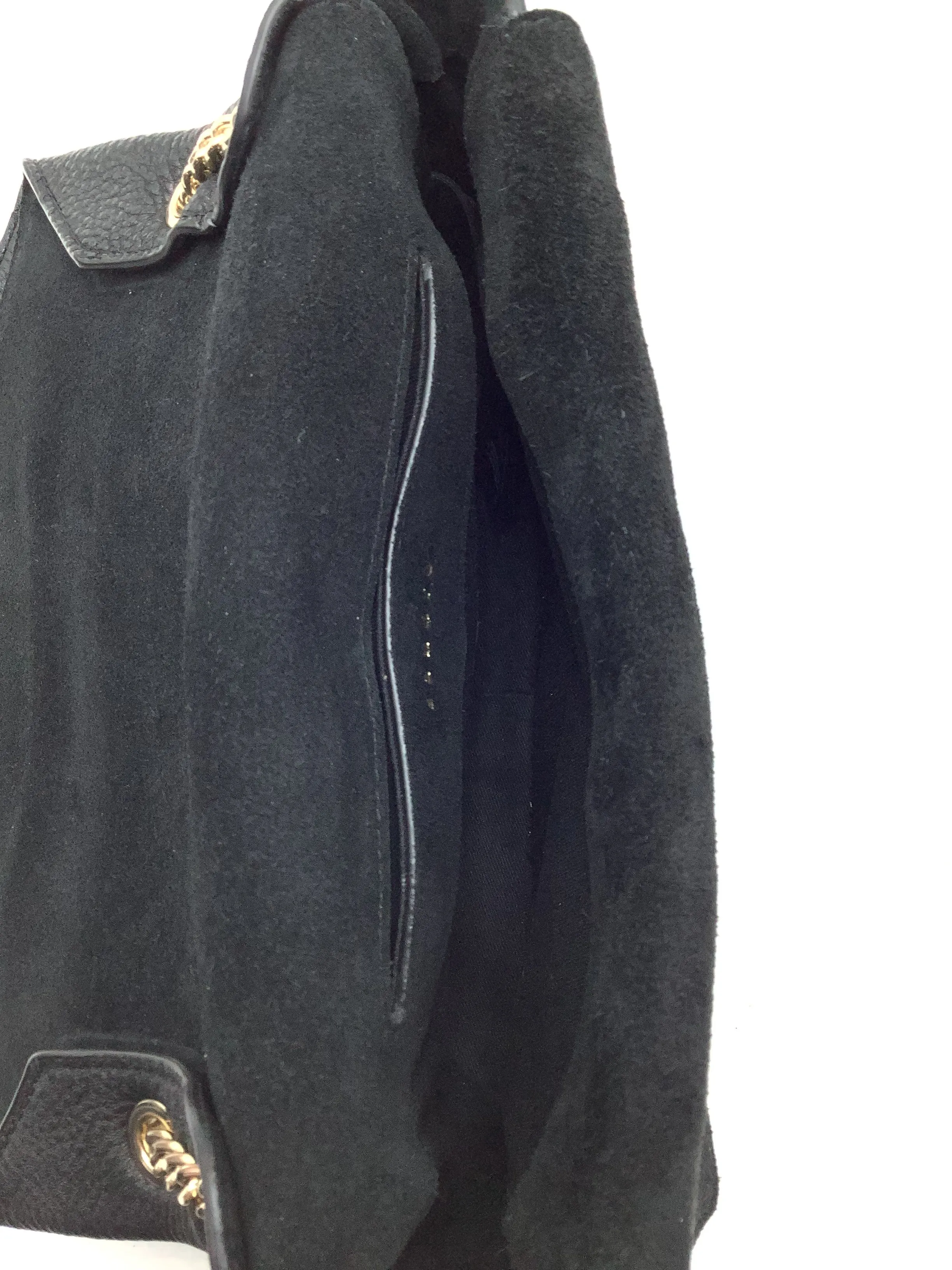 Sandro Leather Shoulder Bag