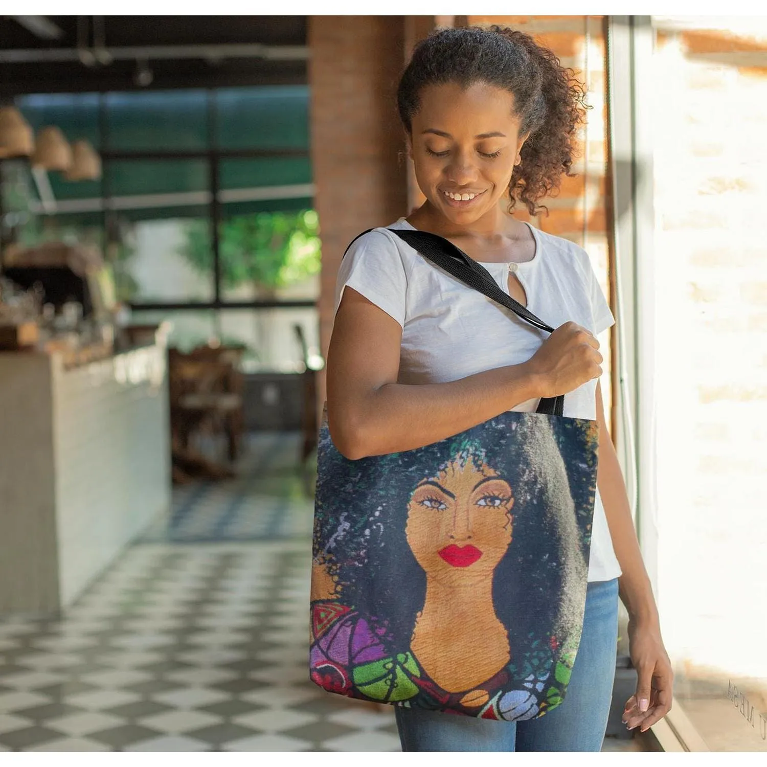 Seek, Sacrifice and Succeed Woven Tote Bag