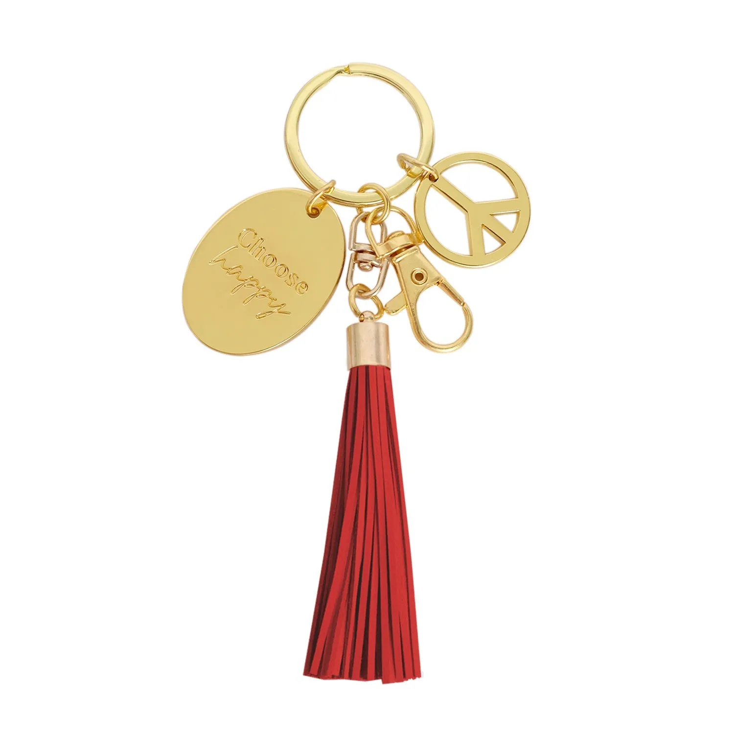 Splosh - Inspirational Keychain Happy
