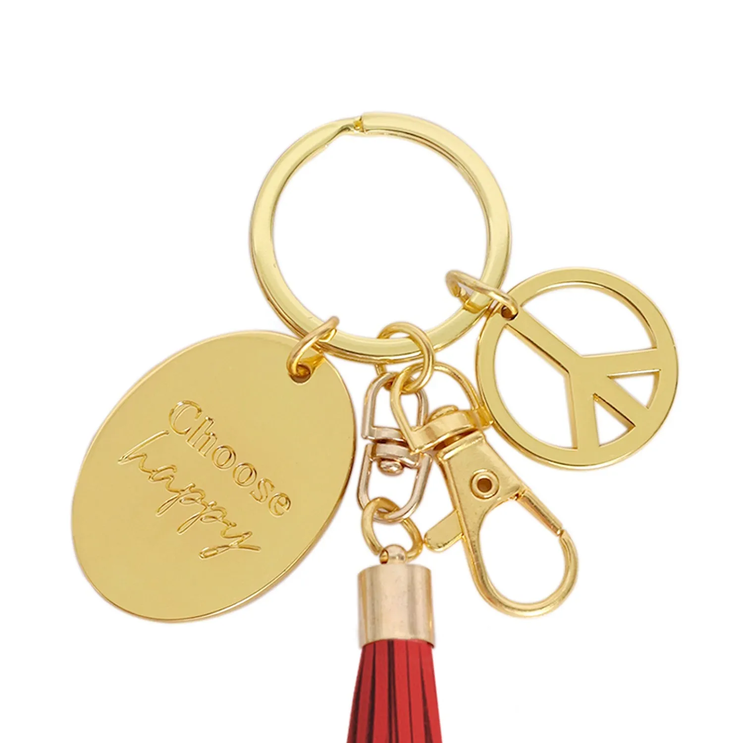 Splosh - Inspirational Keychain Happy