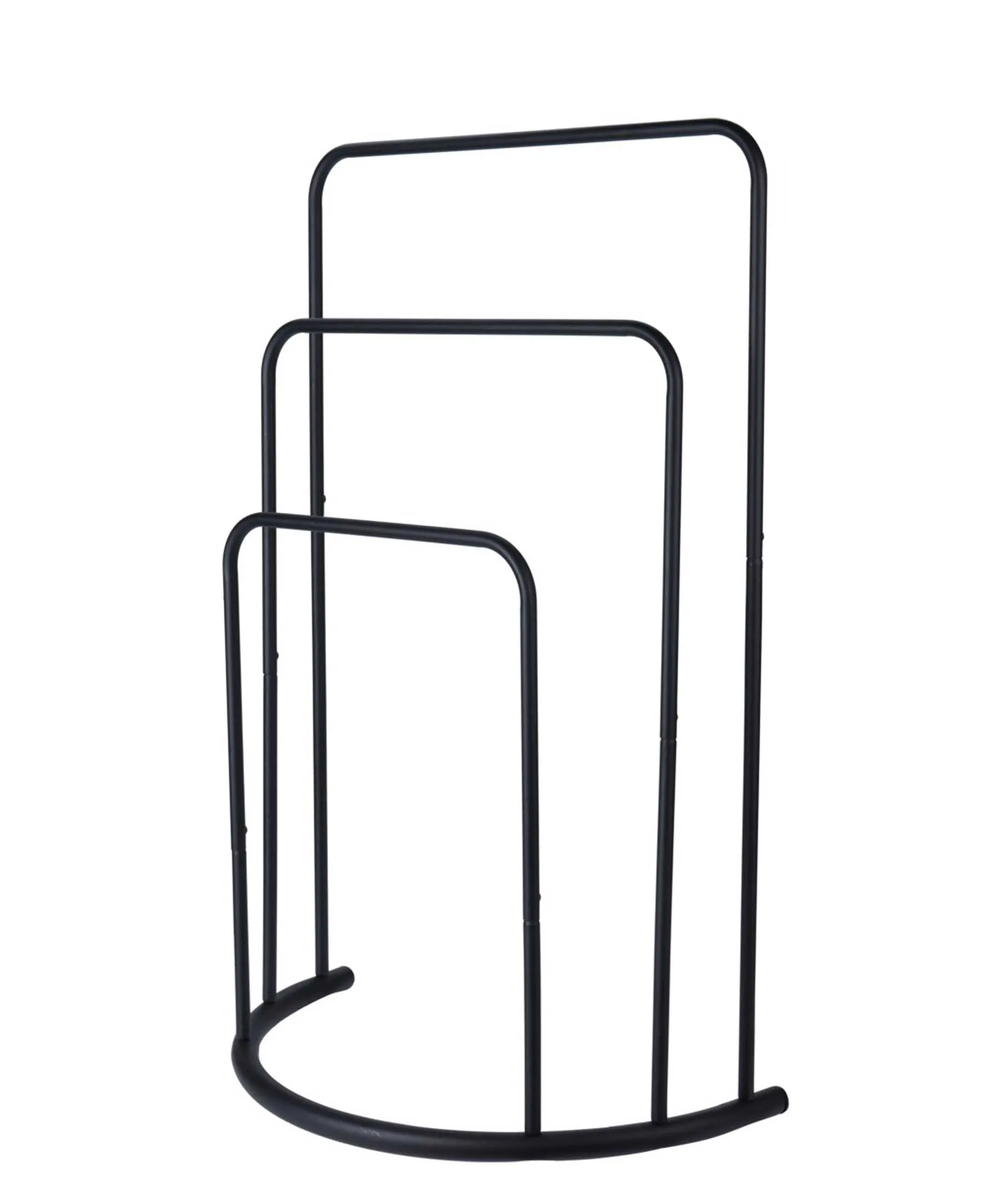 Storage Solutions Multi Towel Rack - Black