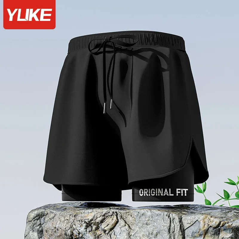 Swimming Trunks Men's Quick-Drying Plus Size Anti-Embarrassment 2024 New Arrival Swimming Trunks Professional Beach Pants Full Set Swimming Equipment