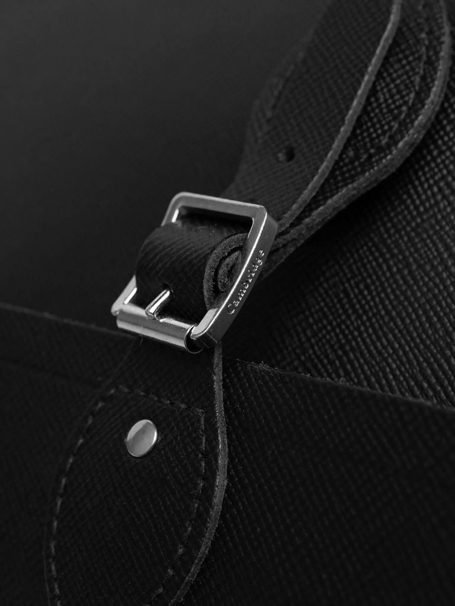 The Briefcase - Black Saffiano