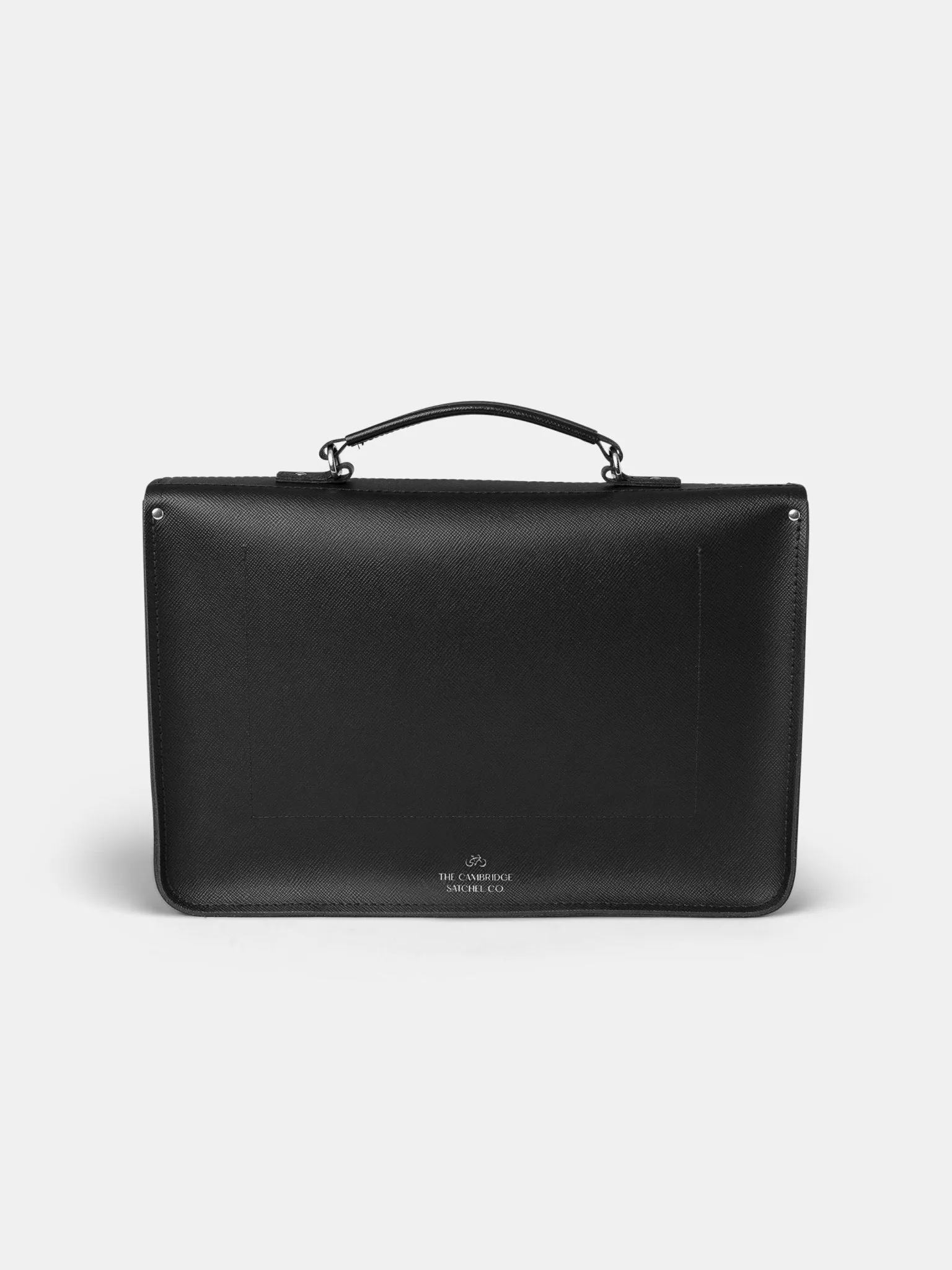 The Briefcase - Black Saffiano