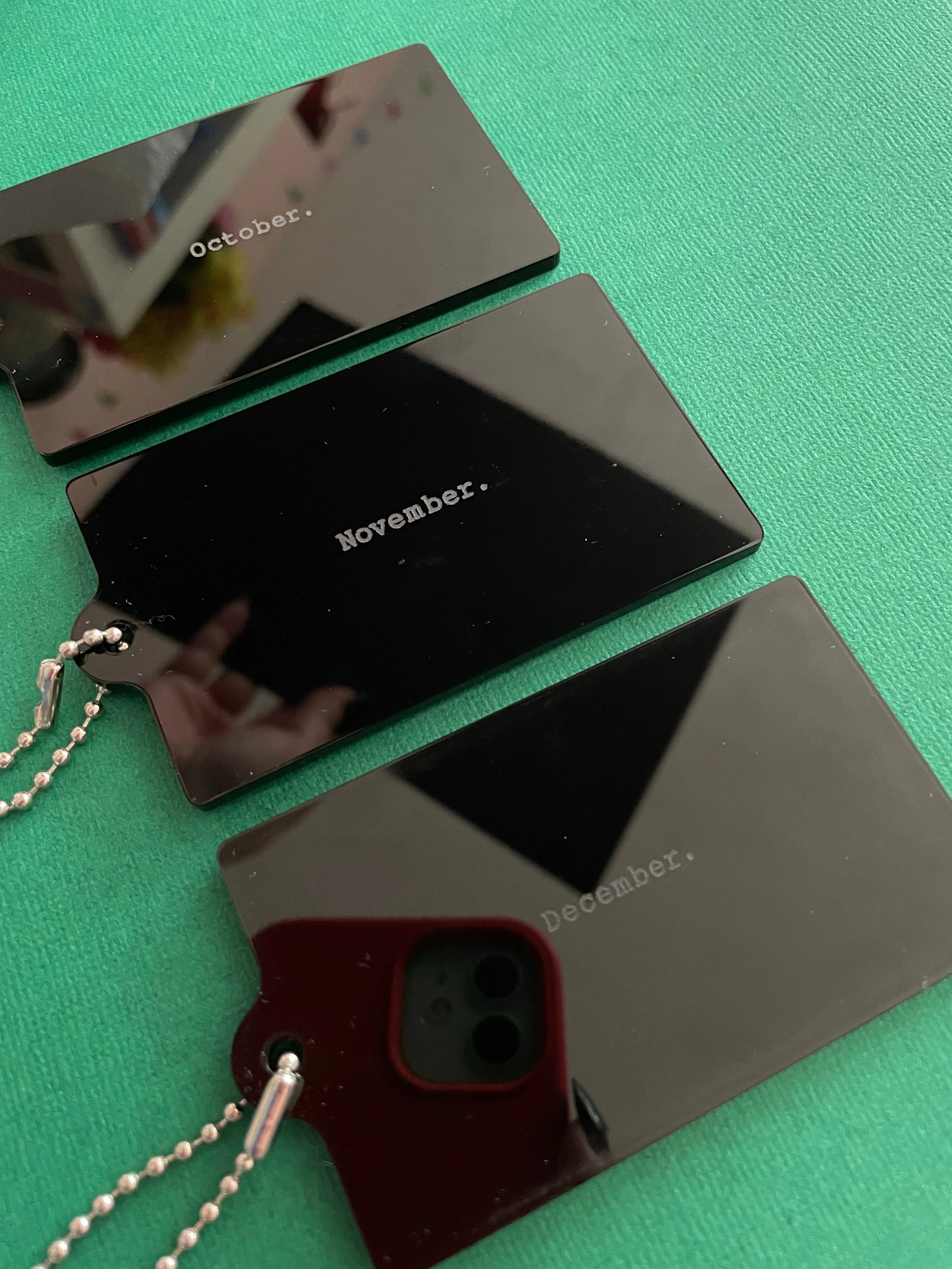 The Possibility Set keychain collection