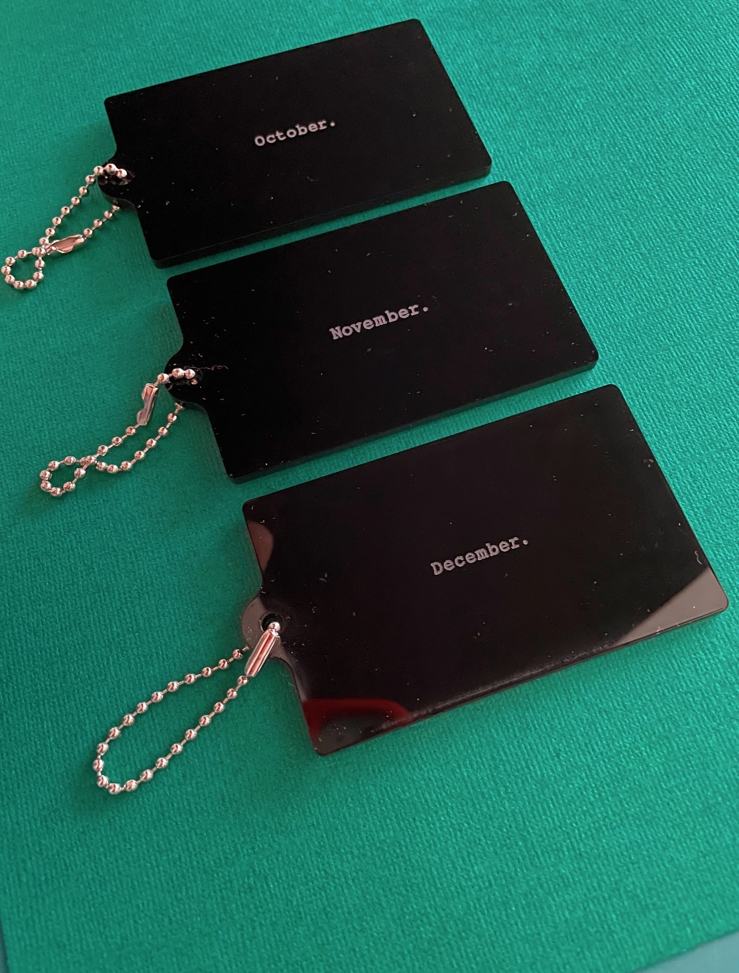 The Possibility Set keychain collection