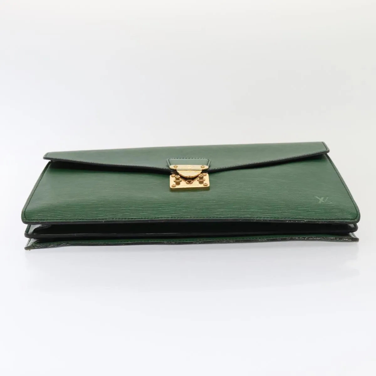 Trendy Inspired Louis Vuitton Epi Serviette Conseiller Briefcase Green M54424 Lv Auth 86730