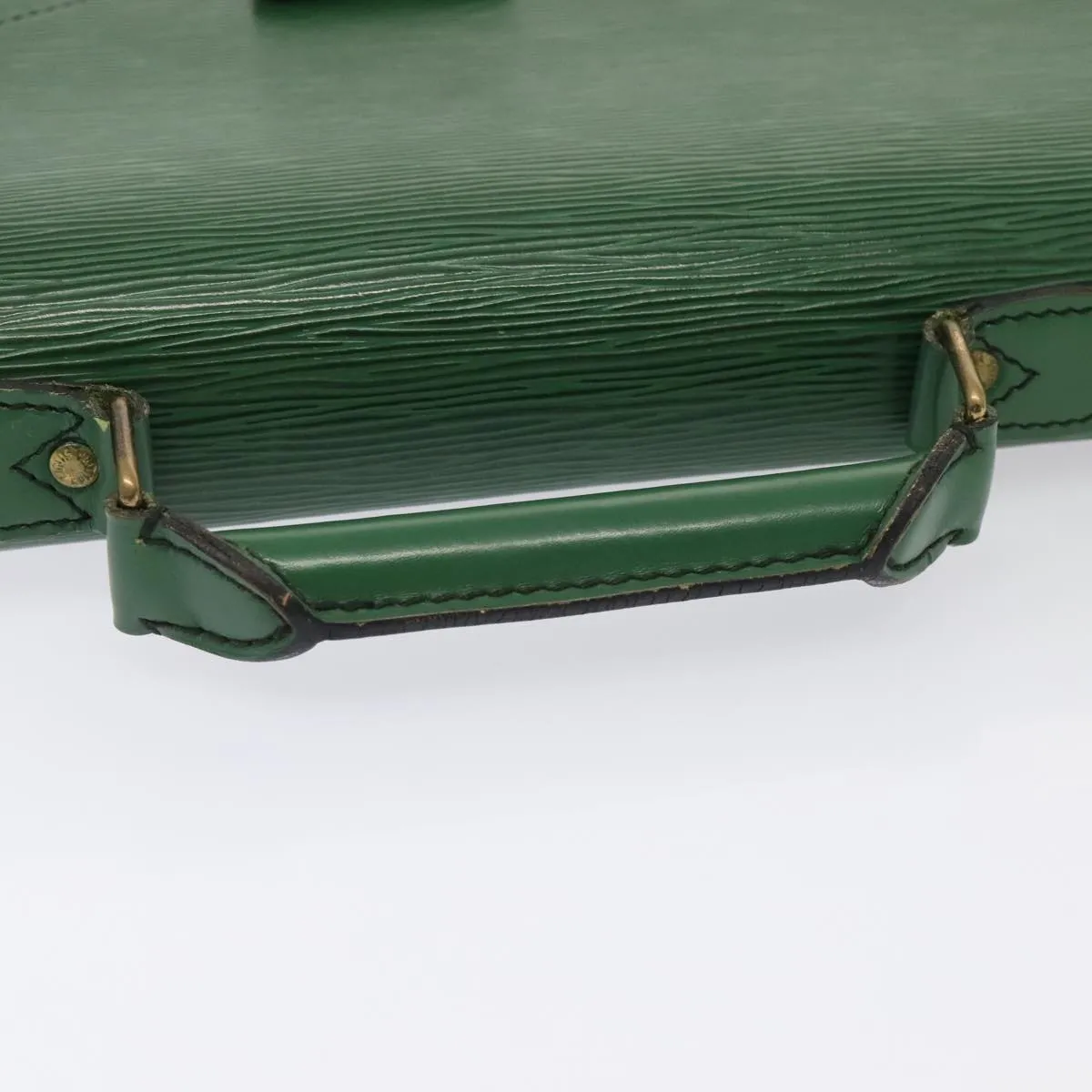Trendy Inspired Louis Vuitton Epi Serviette Conseiller Briefcase Green M54424 Lv Auth 86730