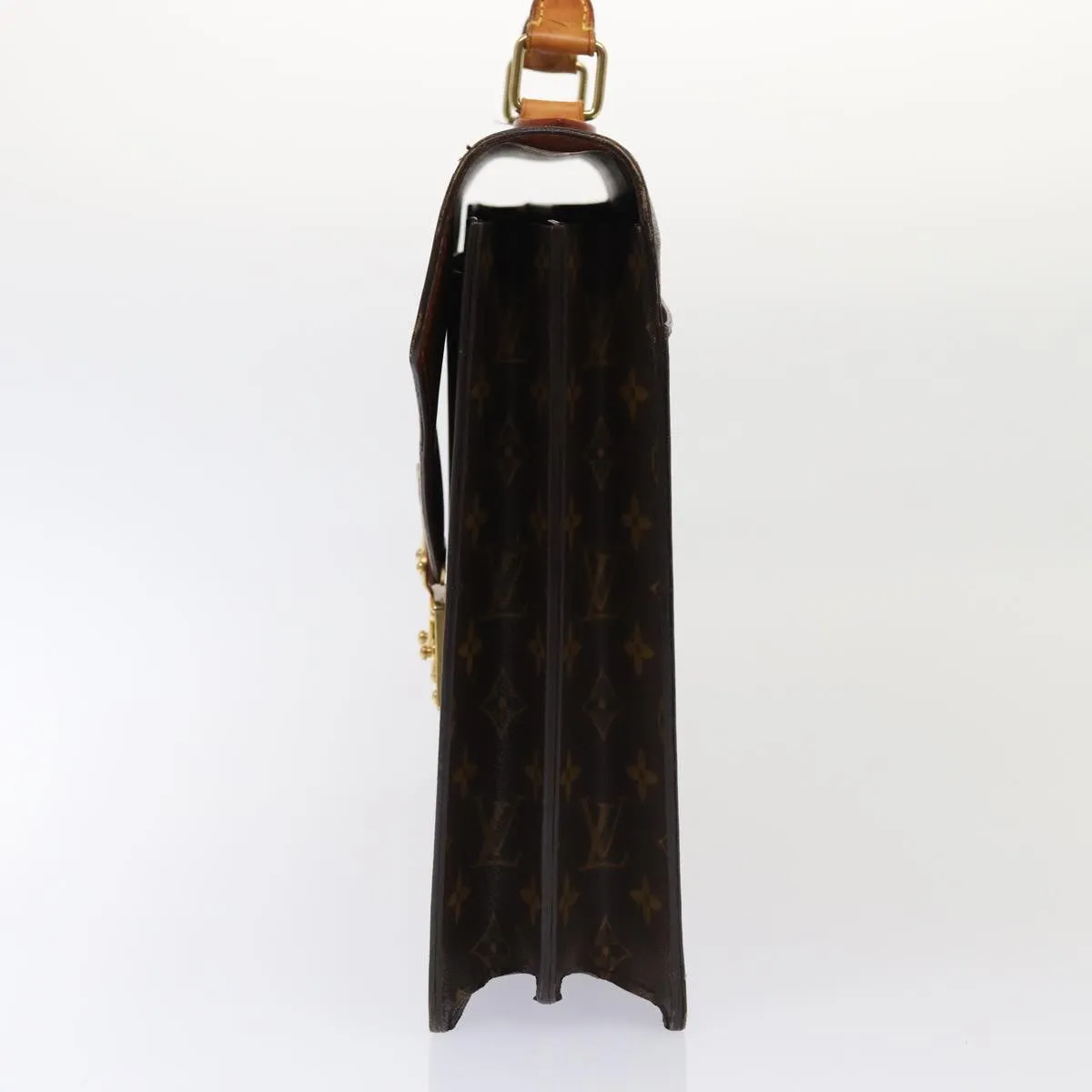 Trendy Inspired Louis Vuitton Monogram Serviette Conseiller Briefcase M53331 Lv Auth Bs17065