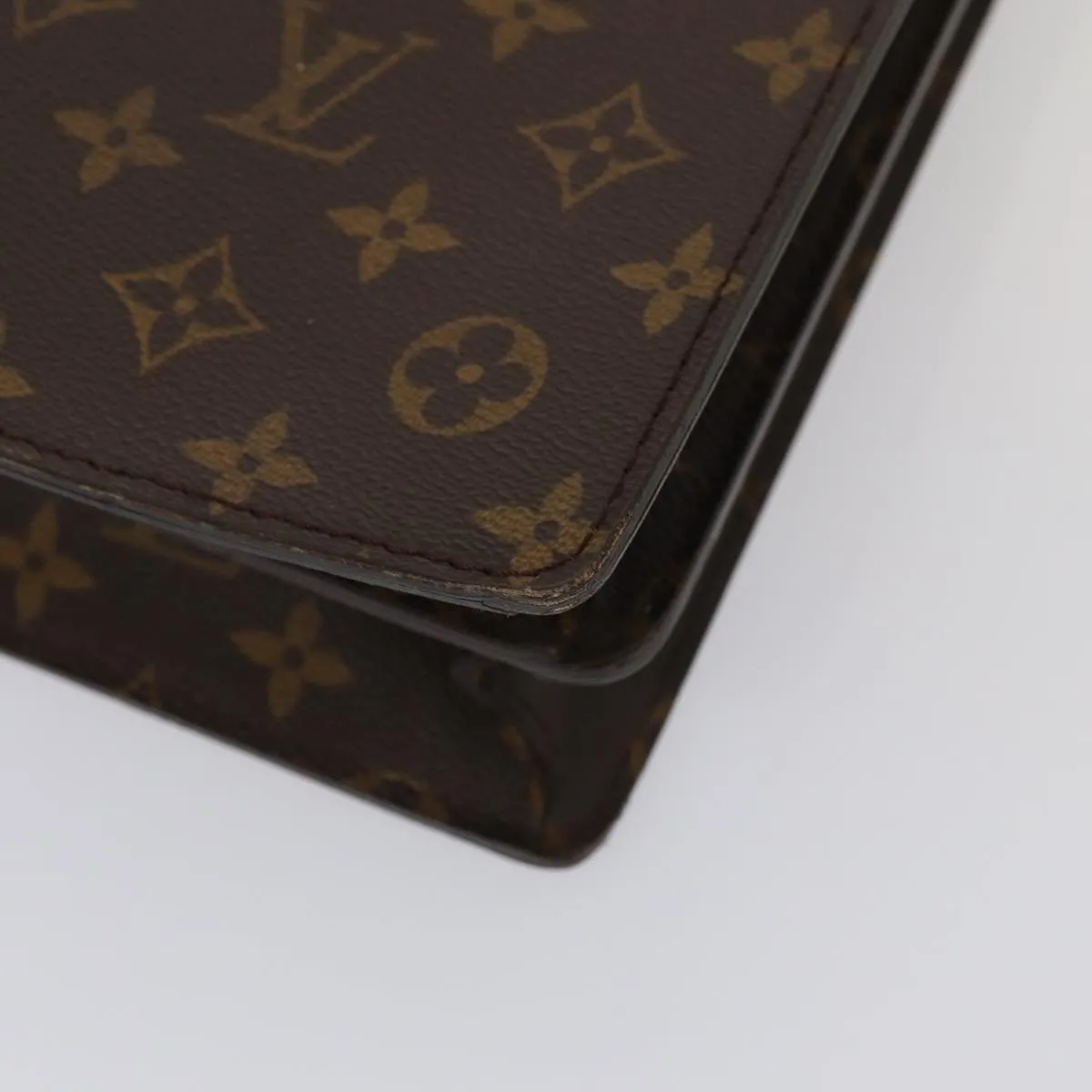 Trendy Inspired Louis Vuitton Monogram Serviette Conseiller Briefcase M53331 Lv Auth Bs17065