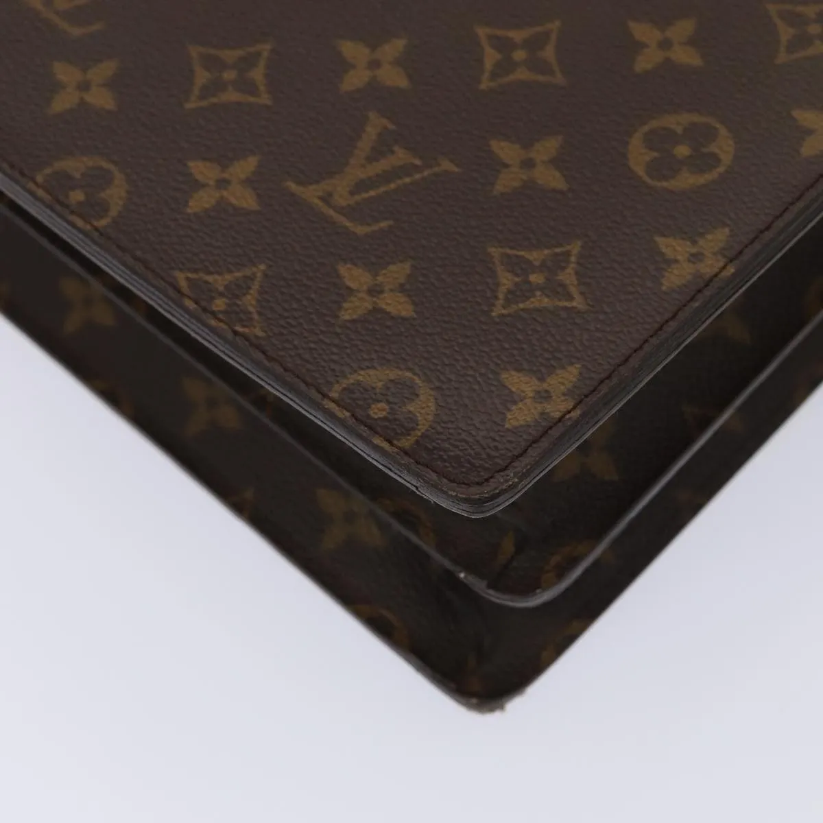 Trendy Inspired Louis Vuitton Monogram Serviette Conseiller Briefcase M53331 Lv Auth Bs17065