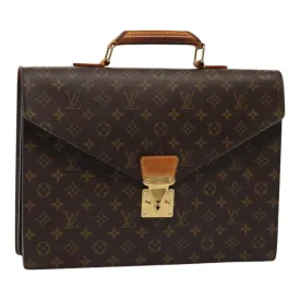 Trendy Inspired Louis Vuitton Monogram Serviette Conseiller Briefcase M53331 Lv Auth Bs17065