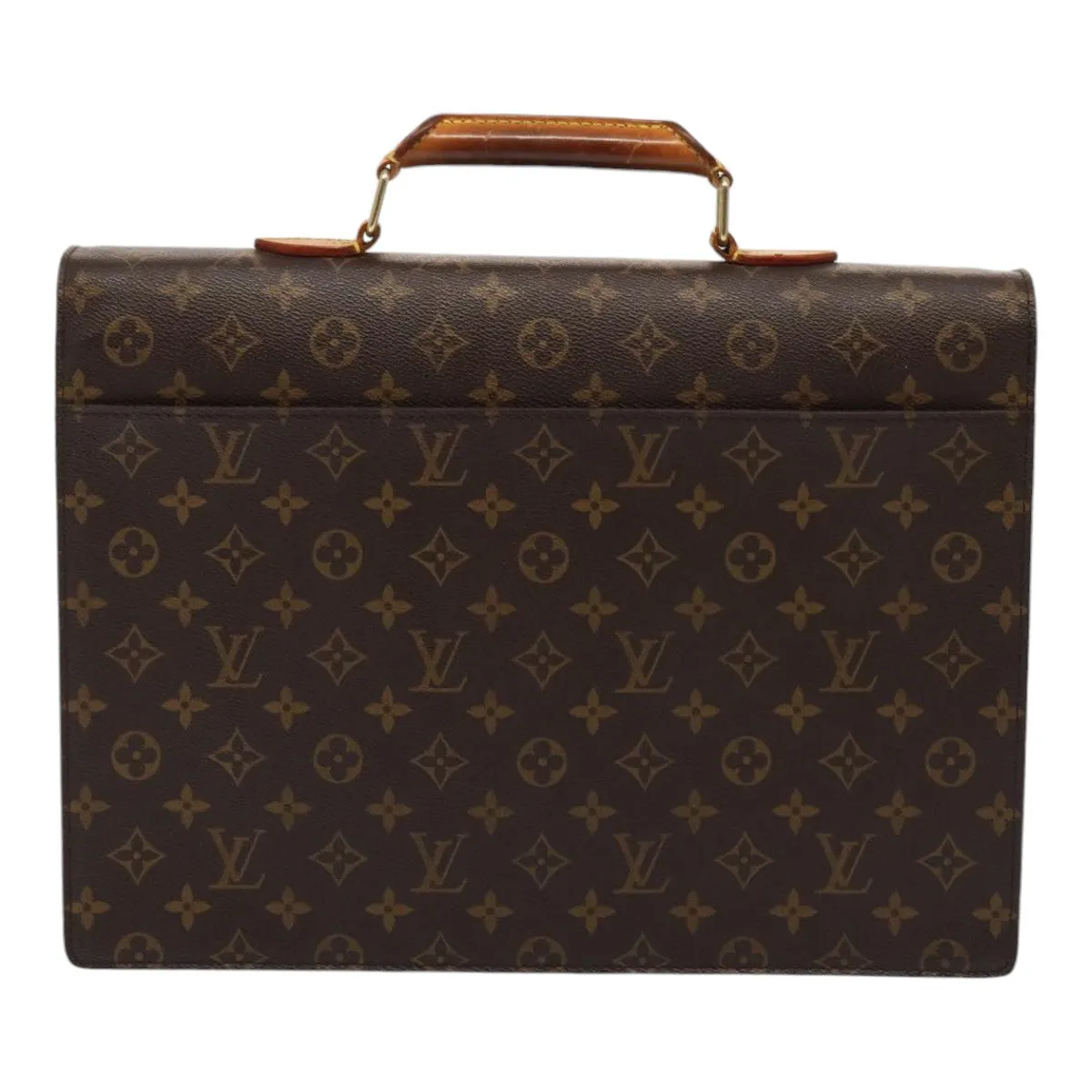 Trendy Inspired Louis Vuitton Monogram Serviette Conseiller Briefcase M53331 Lv Auth Bs17065