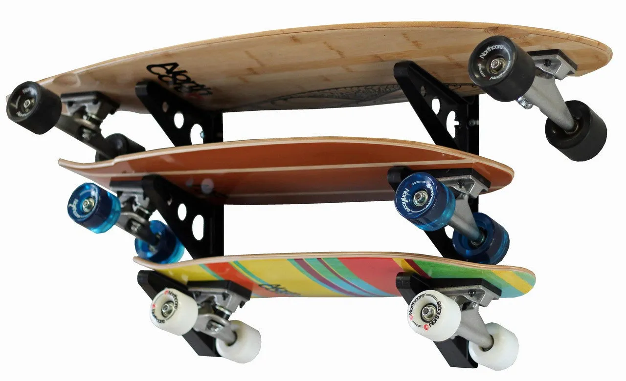Trifecta Skateboard Storage Rack | 3 Levels