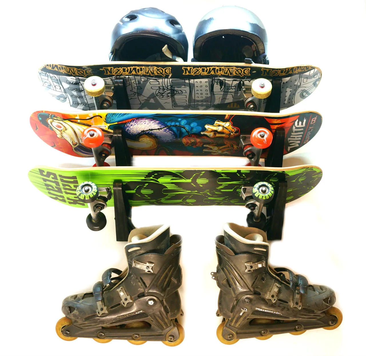 Trifecta Skateboard Storage Rack | 3 Levels