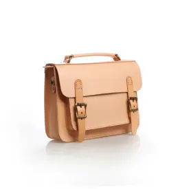 YAAGLE Women British Style Tanned Leather Cross Body Bag Tote YGBR6001
